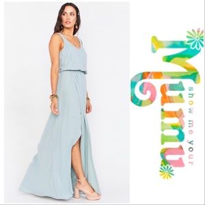 SHOW ME YOUR MUMU NEW KENDALL MAXI sage Crisp $148